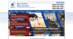 Desktop Screenshot of bayvalleypest.com